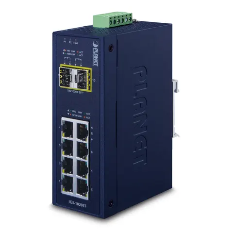 PLANET IGS-1020TF network switch Unmanaged Gigabit Ethernet – image 2