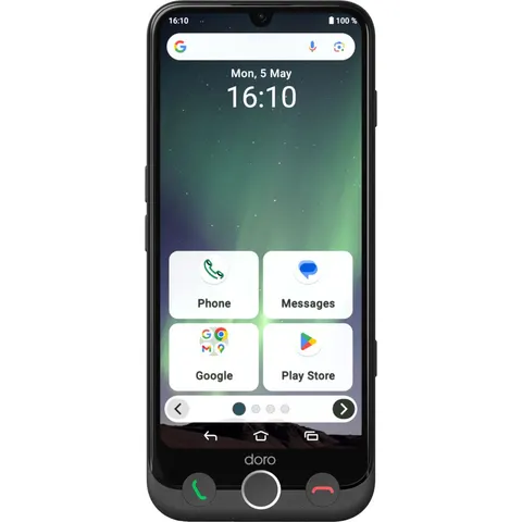 SIM Free Doro Aurora A30 128GB Mobile Phone - Graphite – image 2