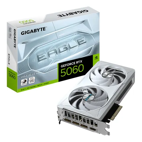 GIGABYTE GeForce RTX 5060 EAGLE OC ICE 8G Graphics Card – image 2