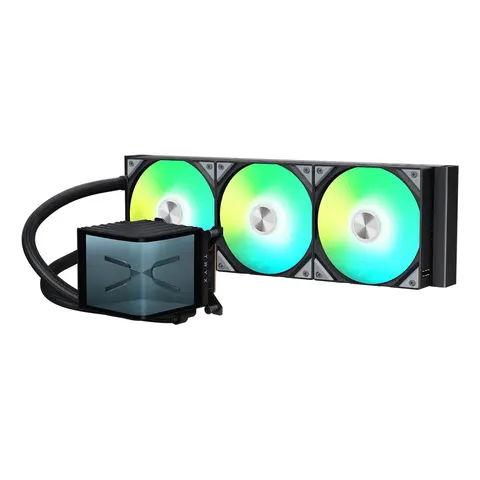 TRYX PANORAMA ARGB 360 Processor Liquid cooling kit 12 cm Black 1 pc(s – image 2