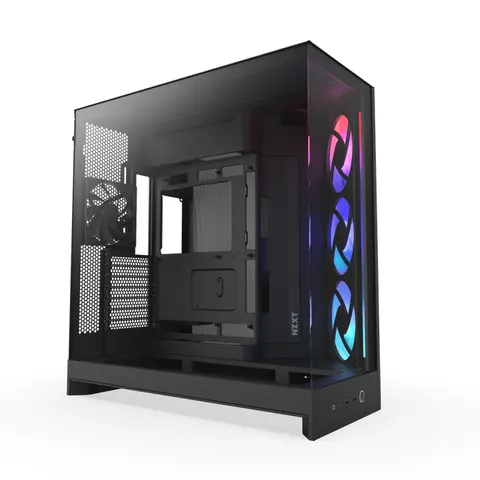NZXT H9 Flow RGB Midi Tower Black – image 2