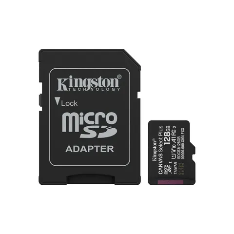 Kingston Technology 128GB microSDXC Canvas Select Plus Gen3 150MB/s A1 – image 2