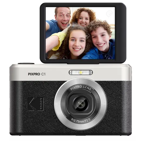 Kodak PIXPRO C1 13MP Compact Digital Camera - Black – image 3