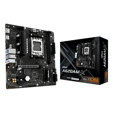 Asrock A620AM-X AMD A620 Socket AM5 micro ATX – image 2