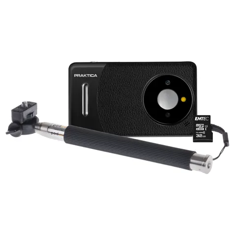 Praktica DZ13 Compact Digital Camera - Black - Camera + 32GB MicroSD C – image 2