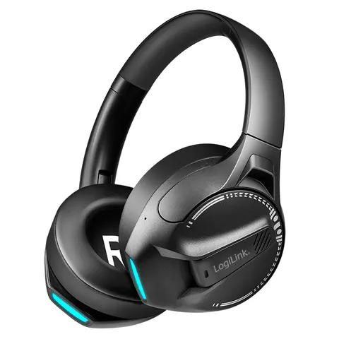 LogiLink BT 6.0 Gaming Headset. black – image 2
