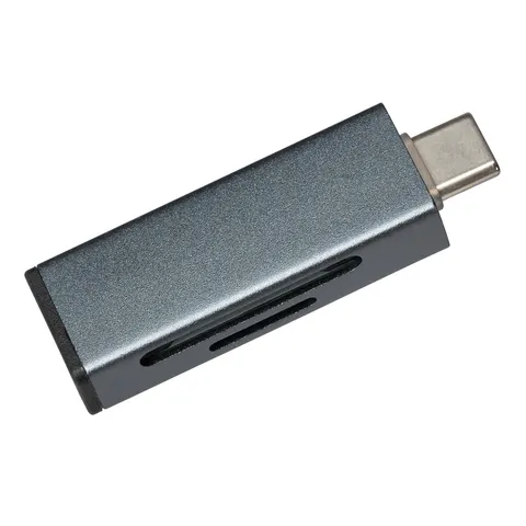 Maplin USB-C SD Card Reader SDXC SDHC MicroSDXC MicroSDHC UHS-I – image 2