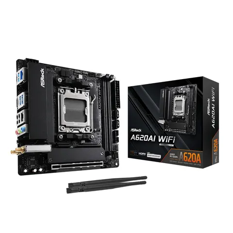 Asrock A620AI WiFi AMD A620A Socket AM5 mini ITX – image 2