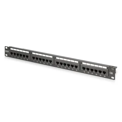 Digitus CAT 6. class E patch panel. unshielded – image 2