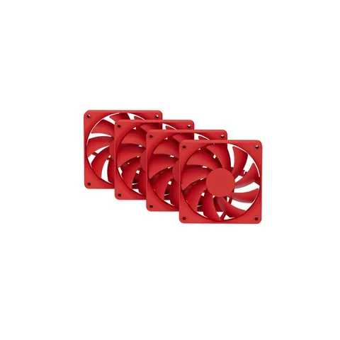 HYTE FAN- -FA12-RR-4 computer cooling system Processor 12 cm Red 4 pc( – image 2
