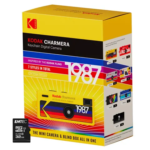 Kodak Charmera Keychain Surprise Design Digital Camera - Camera + 32GB – image 2