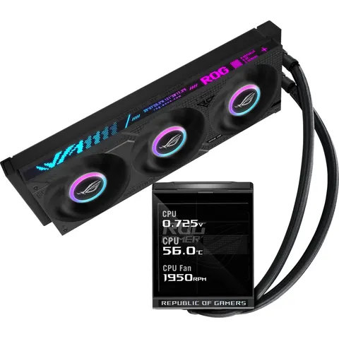 ASUS ROG Strix LC IV 360 ARGB LCD Processor All-in-one liquid cooler 1 – image 2