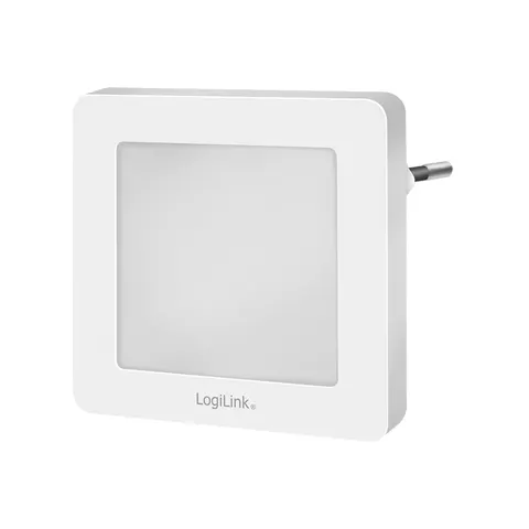 LogiLink LED night light socket. twilight sensor. square – image 2