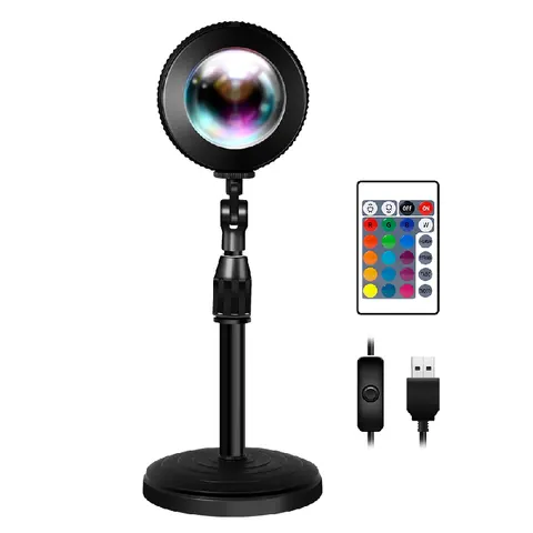 LogiLink LED Sunset Lamp. 5W. w/ remote – image 2