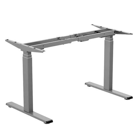 LogiLink Sit-stand desk frame. dual motor. easy-use controller. grey – image 2