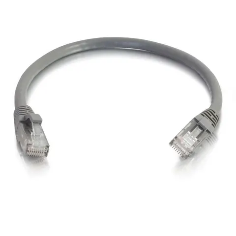C2G 0.5m Cat6 Booted Unshielded (UTP) Network Patch Cable - Grey – image 2