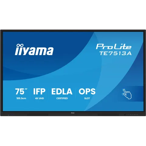 iiyama TE7513A-B3AG Signage Display Interactive flat panel 190.5 cm (7 – image 2