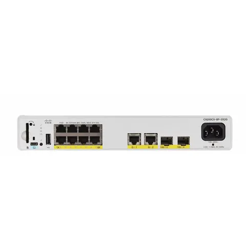 Cisco Catalyst C9200CX-8P-2X2G-E network switch Managed L2/L3 Gigabit – image 2