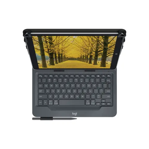 Logitech Universal Folio 9-10 Inch Tablet Case with Keyboard – image 2