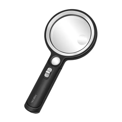 LogiLink LED reading magnifier. 30 LED's. 90mm diameter – image 2