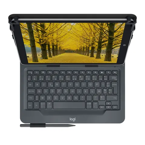 Logitech Universal Folio with integrated keyboard for 9-10 inch tablet – 069718 – image 2