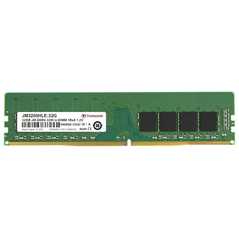 Transcend JetRam DDR4-3200 U-DIMM 32GB – image 2