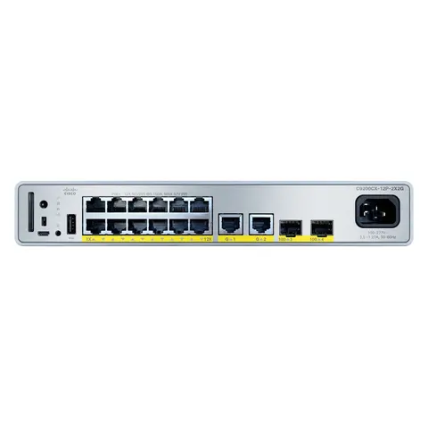Cisco C9200CX-12P-2XGH-E network switch Managed Gigabit Ethernet – image 2