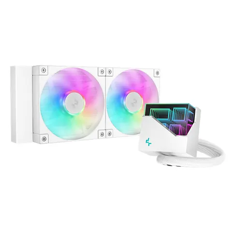 DeepCool LT240 Processor All-in-one liquid cooler 12 cm White 1 pc(s) – image 2