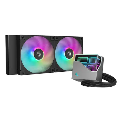 DeepCool LT240 Processor All-in-one liquid cooler 12 cm Black 1 pc(s) – image 2