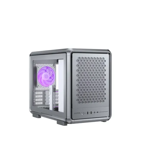 Cooler Master MasterFrame 400 Mesh Midi Tower Silver. Transparent – image 2