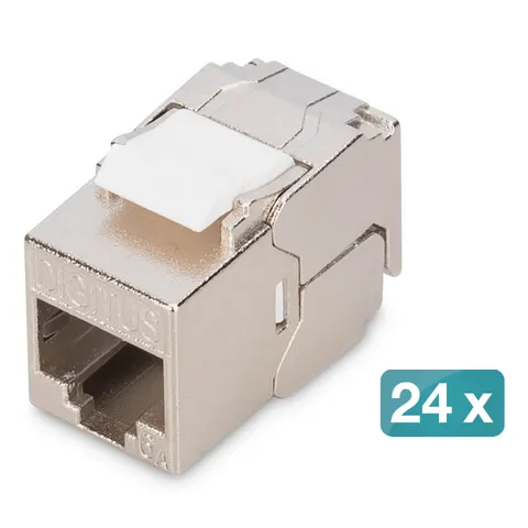 Digitus CAT 6A compact keystone module. shielded. tool-free mounting c – 505228 – image 2