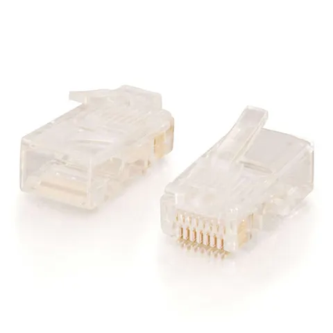 C2G RJ45 Cat5e Modular Plug for Round Stranded Cable Multipack - 50 Pa – image 2