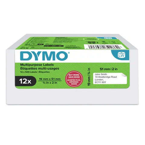 Dymo Multipurpose Labels 1951MM 500 – image 2