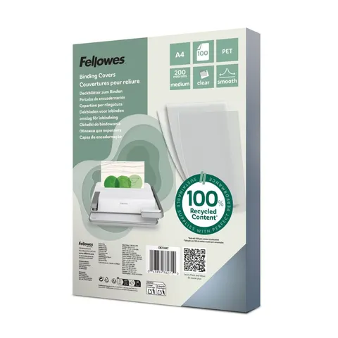 Fellowes BNDG COVERS 200M PET PK100 – image 2