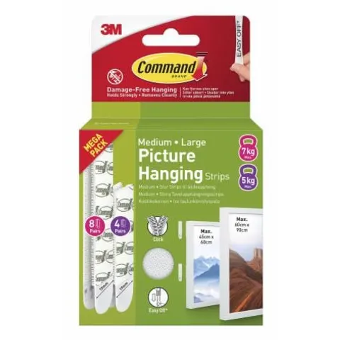 Command Picture Hanging Strips – image 2