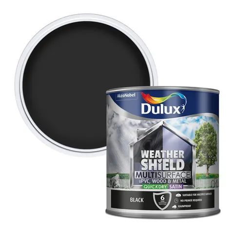 Dulux Weathershield Multisurface Black -2.5L – Black 2.5L – image 2