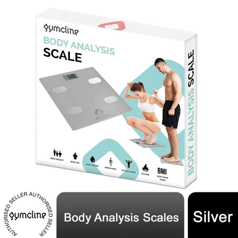 (Silver) Gymcline Body Analysis Scale, Silver or Space Grey – image 2