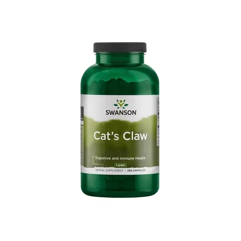Swanson Cat's Claw, 500mg , 250 caps – image 2
