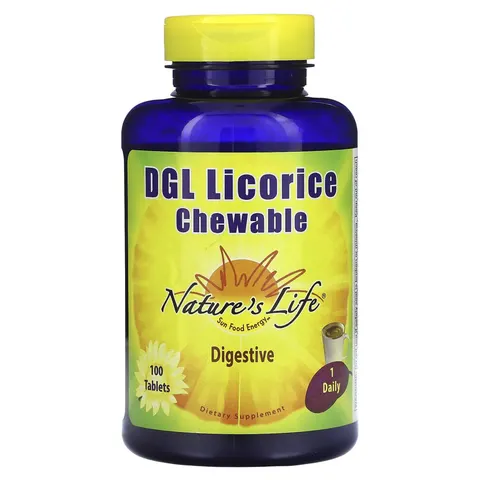Nature's Life, DGL Licorice Chewable, 100 Tablets – image 2