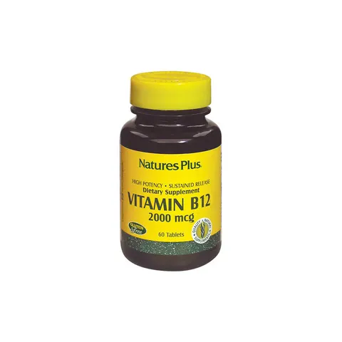 NaturesPlus Vitamin B12 2000 mcg 60 Tablets – image 3