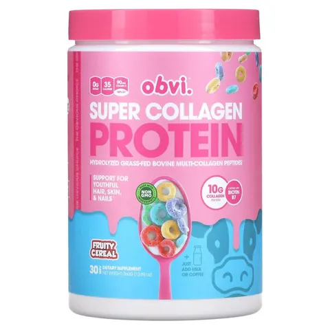 Obvi Super Collagen Protein - Rainbow Cereal – image 2