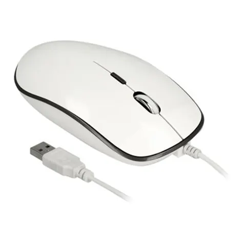 DELOCK Optische 4-Tasten Desktop Maus – Bild 2