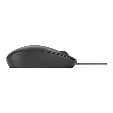HP 125 Wired Mouse – Schwarz – Bild 2