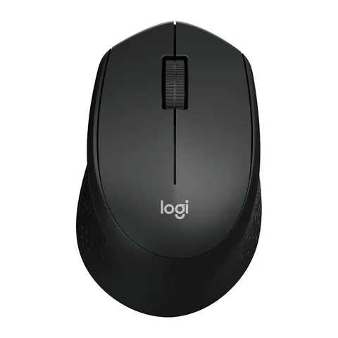 Logitech M330 Silent Plus mouse – Schwarz – Bild 3