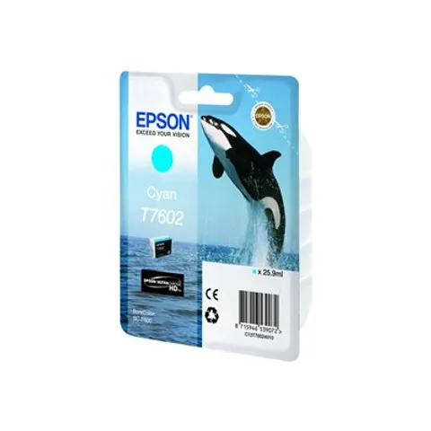 Epson T7602 (C13T76024010) Druckerpatrone Cyan – Bild 3