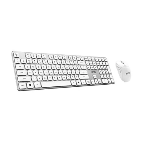 MSI FORGE K210 Combo White DE Keyboard-Maus Combo, wireless – Bild 2