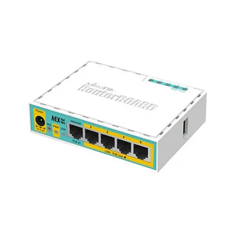 Mikrotik hEX PoE lite wired router – Bild 2