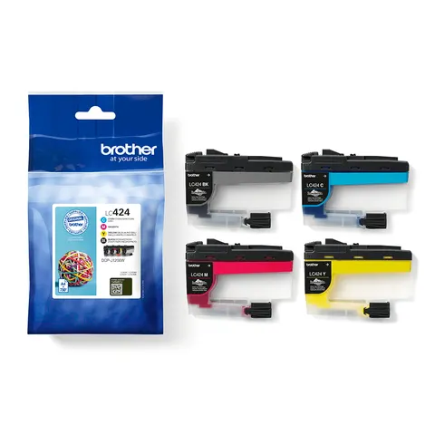 Brother LC-424VAL - 4-farbig - Druckerpatrone - Multipack – Bild 4