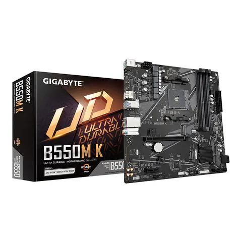 GIGABYTE B550M K – Schwarz – Bild 3