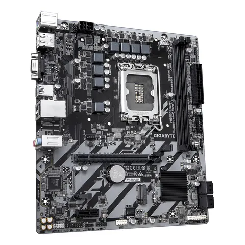 GIGABYTE H810M S2H Mainboard – Schwarz – Bild 3